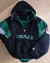 Philadelphia Eagles color-blocked cotton jacket