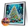 Christmas Tree - Diamond Painting - Partial Special Shaped Drill(Canvas|30*30cm)
