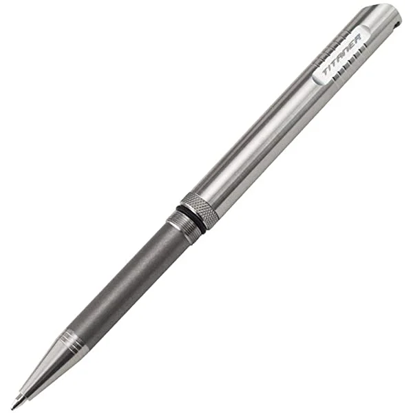 TRP015 TITANER Titanium Compact & Extendable pen EDC Pen (Gray)