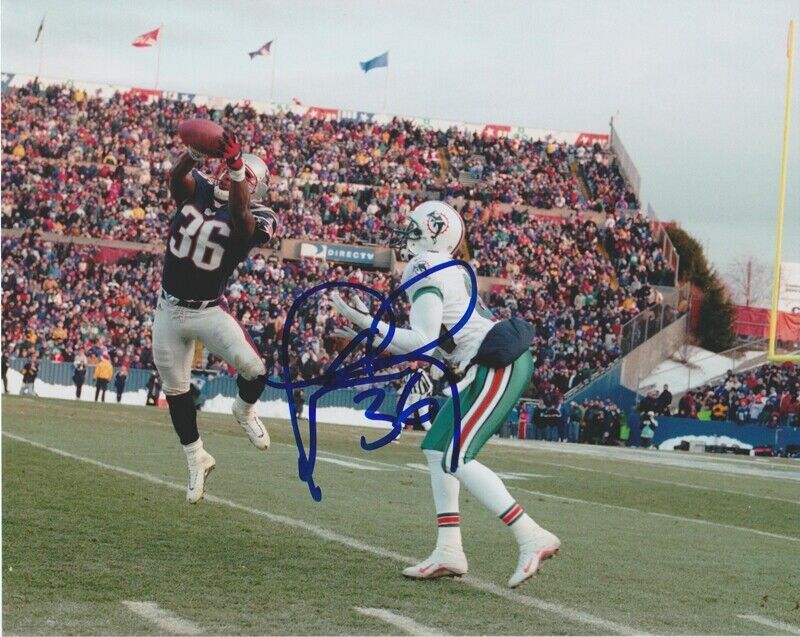 Lawyer Milloy New England Patriots HOF Autographed Signed 8x10 Photo Poster painting CFS UW