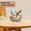 2D Flat Eagle DIY Acrylic Table Top Diamond Painting Ornament Kits for Adults
