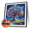Arbre D&rsquo;Amour-Peinture Diamant En Forme Sp&eacute;ciale-30 * 30CM