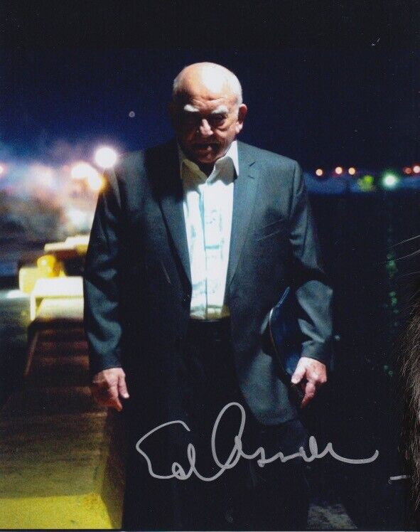 Ed Asner (Hawaii Five-0) signed 8x10 Photo Poster painting in-person