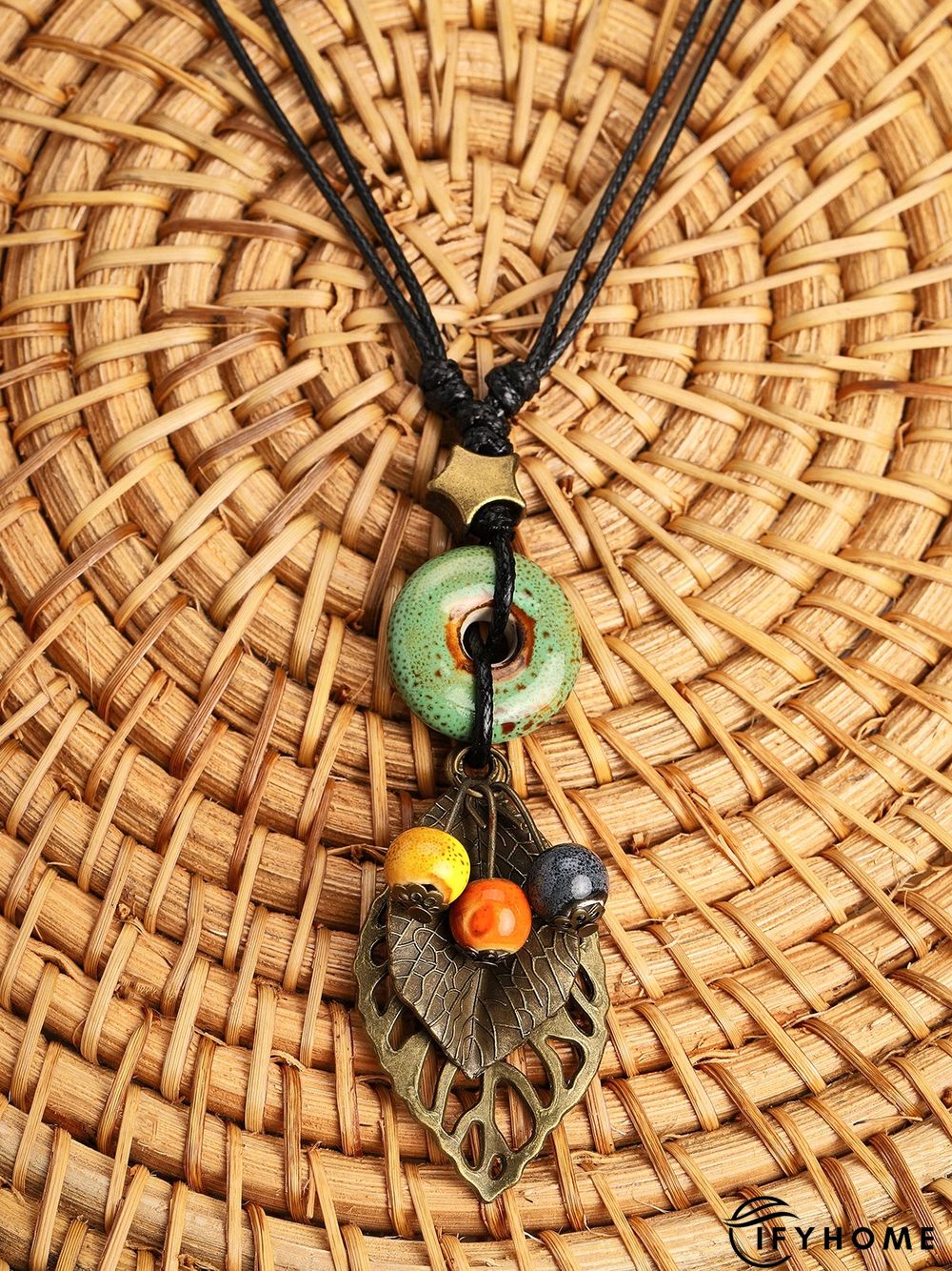 Women Geometric Vintage All Season Metal Commuting Metal Crystal Standard Pendant Necklaces Necklace | IFYHOME
