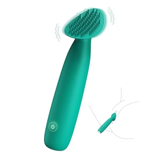 Mira &ndash; Precision Clitoral & Nipple Vibrator With Soft Silicone Brush Head For Gentle Stimulation