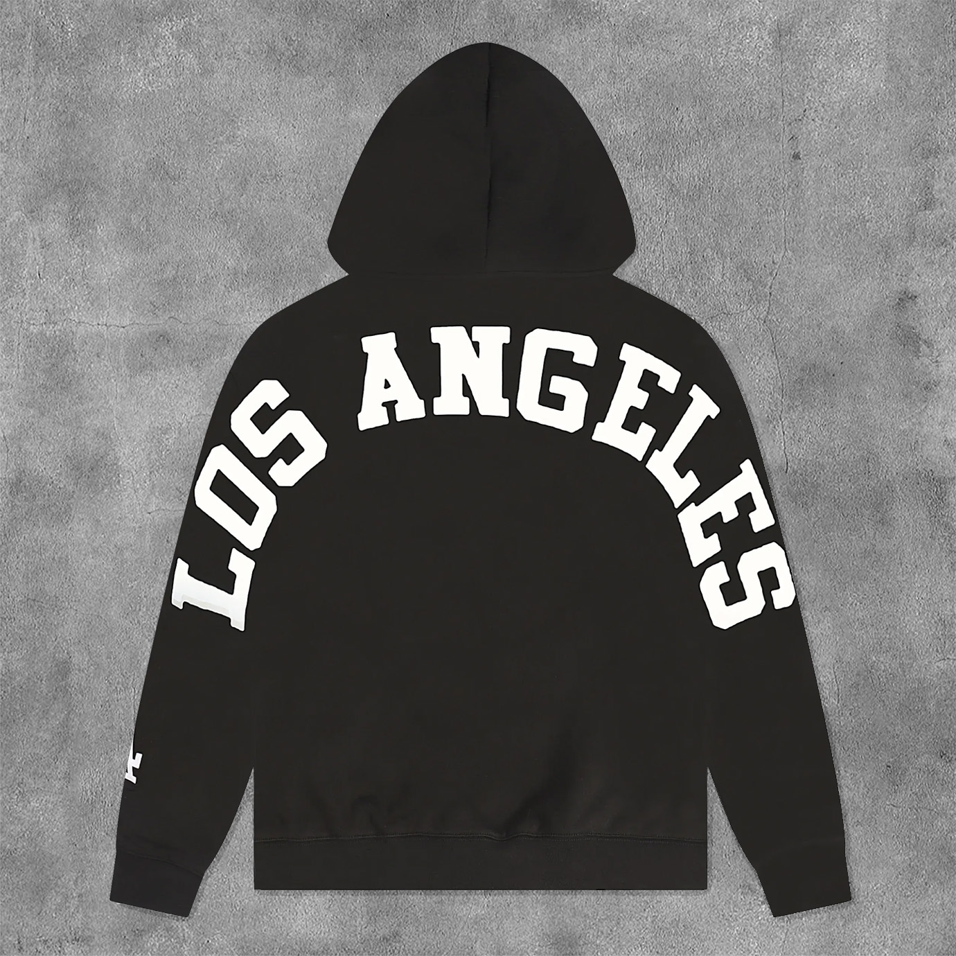 Los Angeles Print Long Sleeve Hoodies