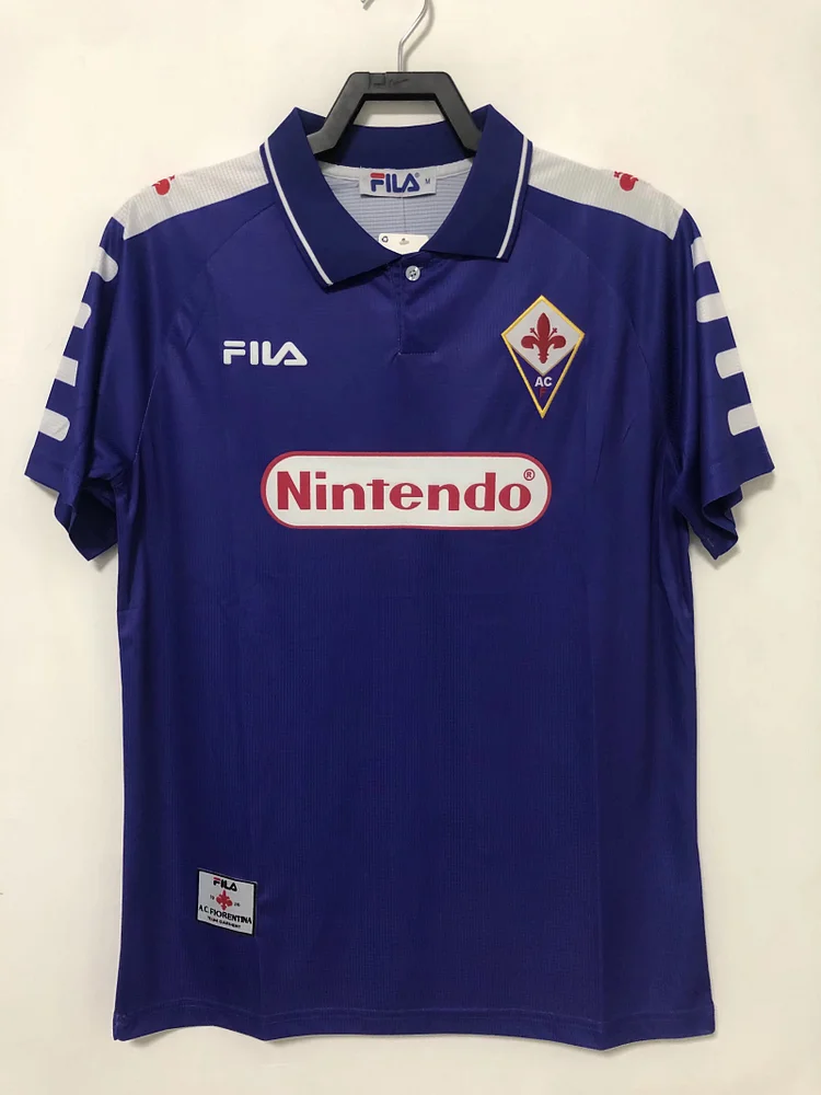 1998-99 Fiorentina home retro jersey