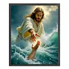 Jesus Saves-11CT Stamped Cross Stitch 40*50cm/15.75*19.69in tapestrymarket