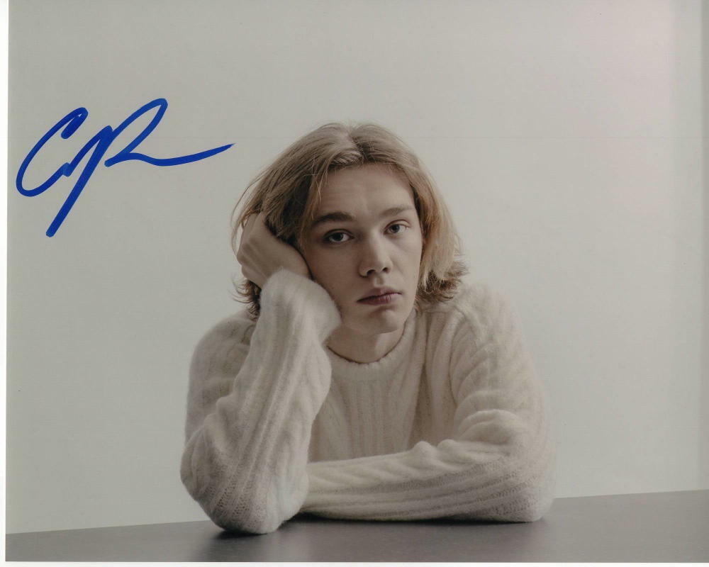 CHARLIE PLUMMER - SIGNED AUTOGRAPHED 8x10 Photo Poster painting - YOUNG STUD, BOARDWALK EMPIRE