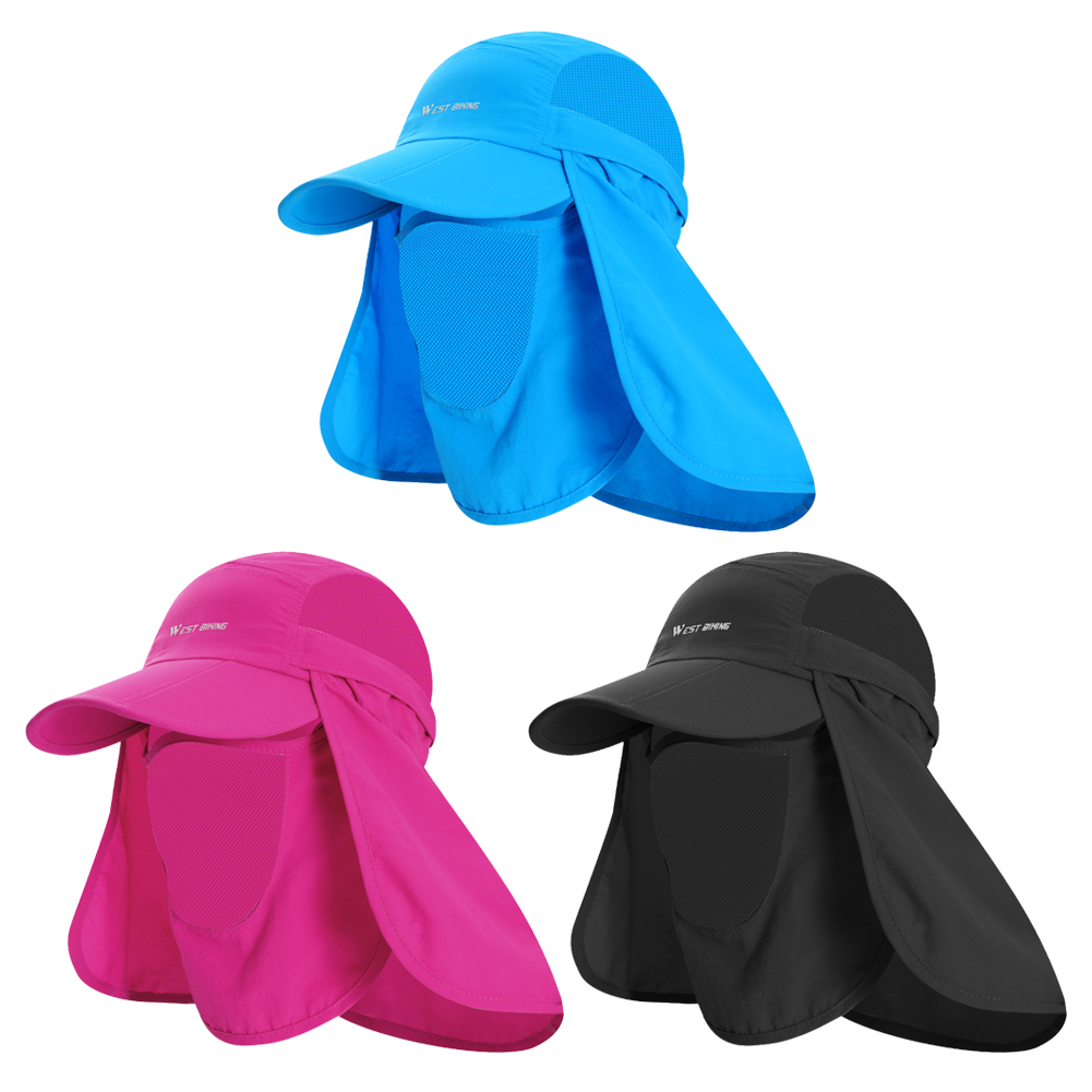 

WEST BIKING Outdoor Fishing Sun Visor Hat Camping Hiking Quick-drying Cap, Pink, 501 Original