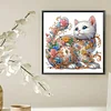 Diamond Painting-DIY Crystal Rhinestone Cat