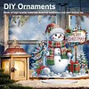 Christmas Print DIY Diamond Painting Desktop Ornaments Kit Table Decor