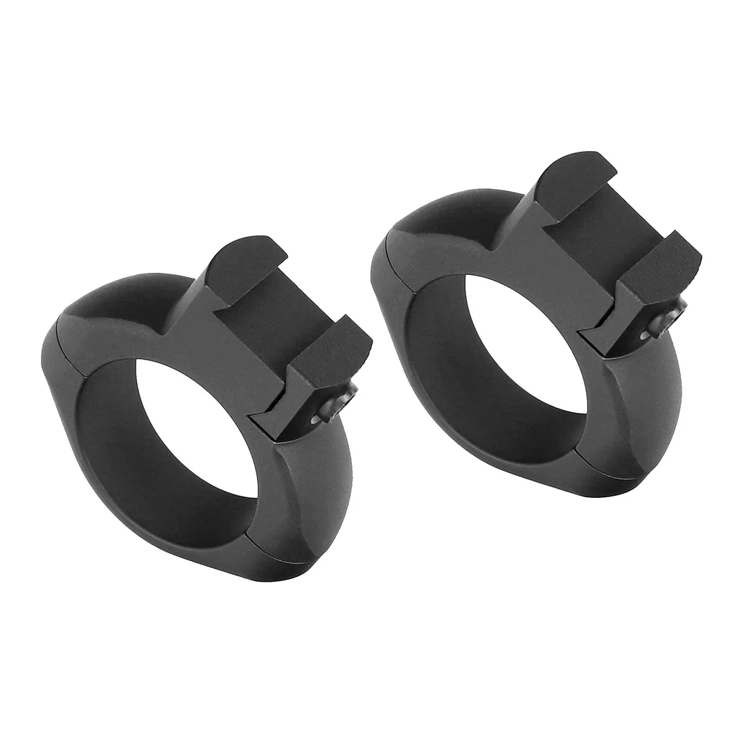 ohhunt® 25.4mm 30mm Med Profile Dovetail Scope Rings Black 7075-T6 Three-stage Hard Anodized