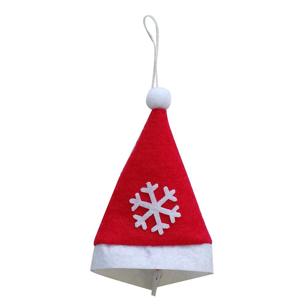 

Snowflakes Christmas Hat Xmas Tree Ornaments Knife Fork Pouch Holder Gift, 501 Original