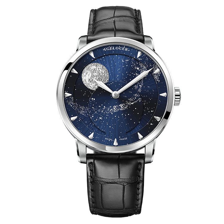 Agelocer Astronomer Men's Automatic Mechanical Moonphase Watch
