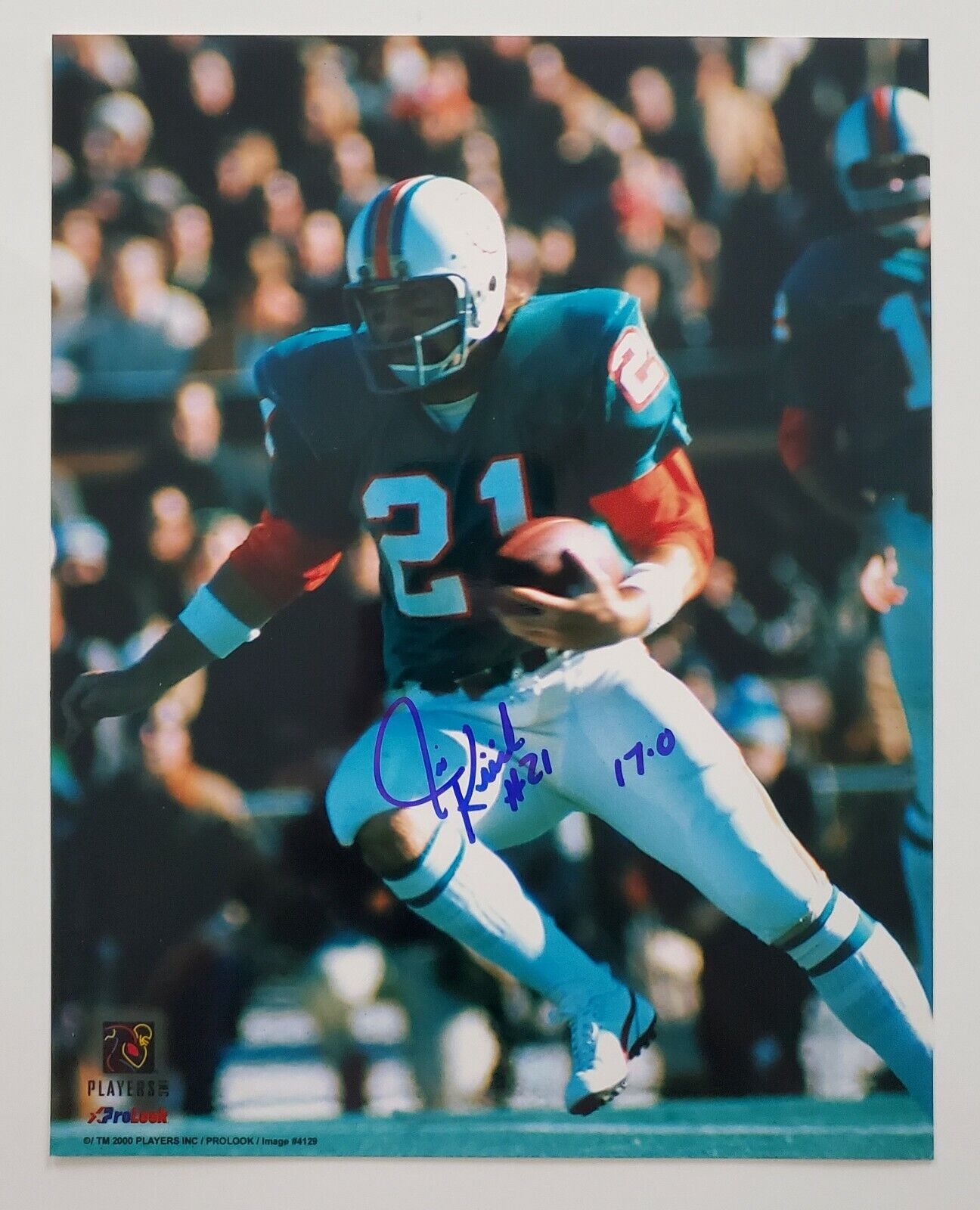 Jim Kiick Signed 8x10 Photo Poster painting Miami Dolphins NFL 2x Super Bowl Champ RAD