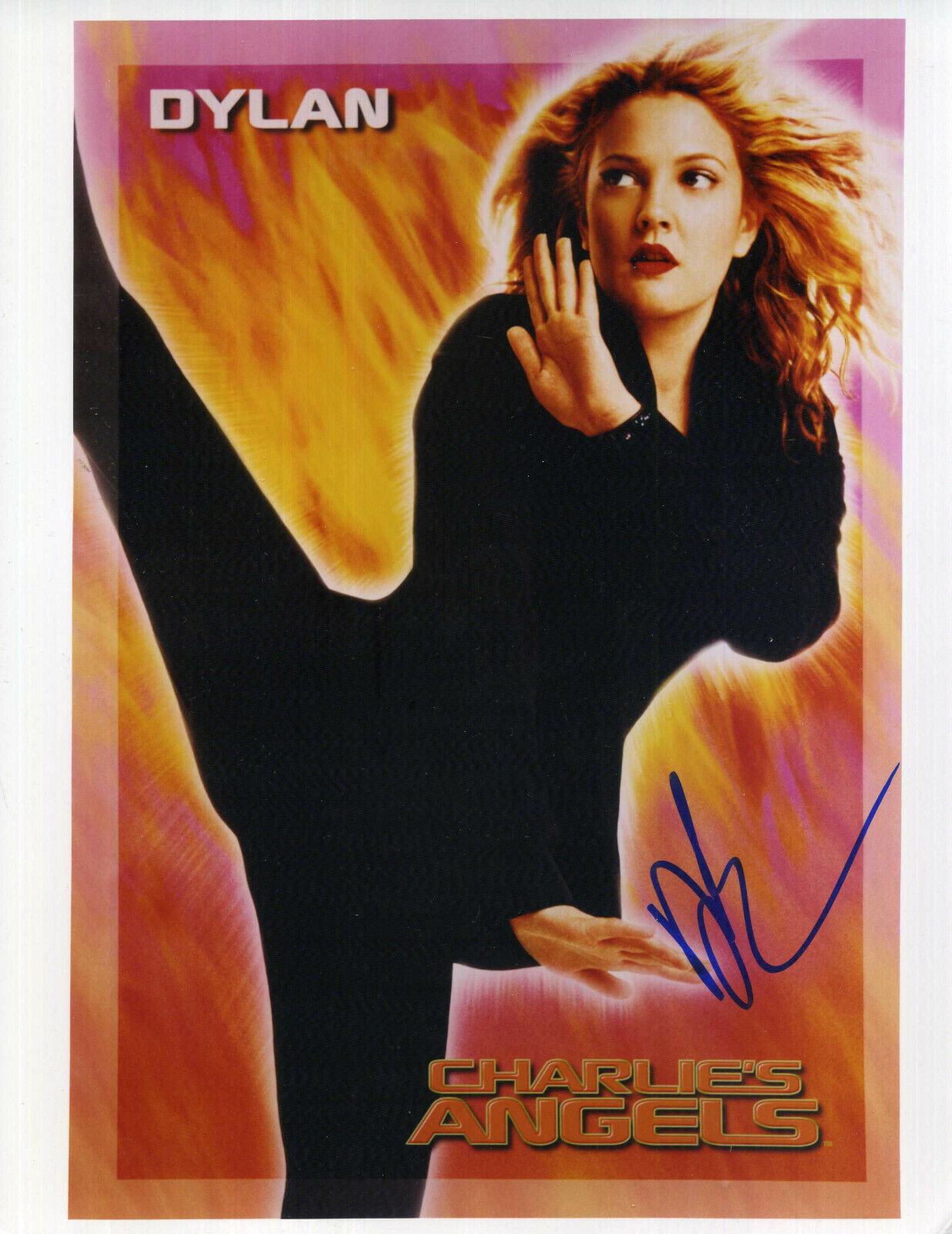 DREW BARRYMORE Signed Photo Poster paintinggraph - Film Actress / Model - Preprint