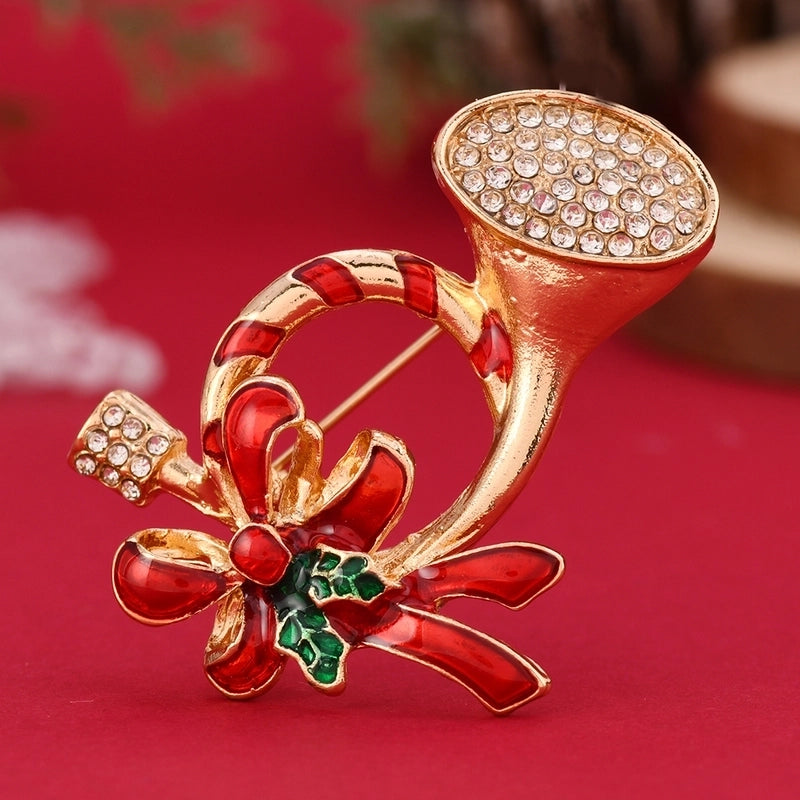 Elegant Geometric Sunflower Alloy Inlay Rhinestones Pearl Women’s Brooches 1 Piece