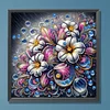 DIY Partial Special Shaped Drill Diamond Painting-Flower