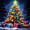 (40*40cm)Xmas Tree - Full Round Drill Diamond Painting