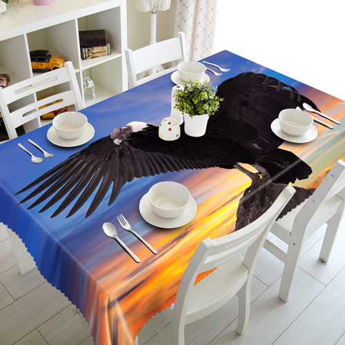 

Beautiful Peacock - 3D Tablecloth, 140*210cm, 501 Original