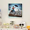 (Stamped/Counted) Movie Characters In The Book-11CT Cross Stitch 50*50cm/19.69*19.69in tapestrymarket