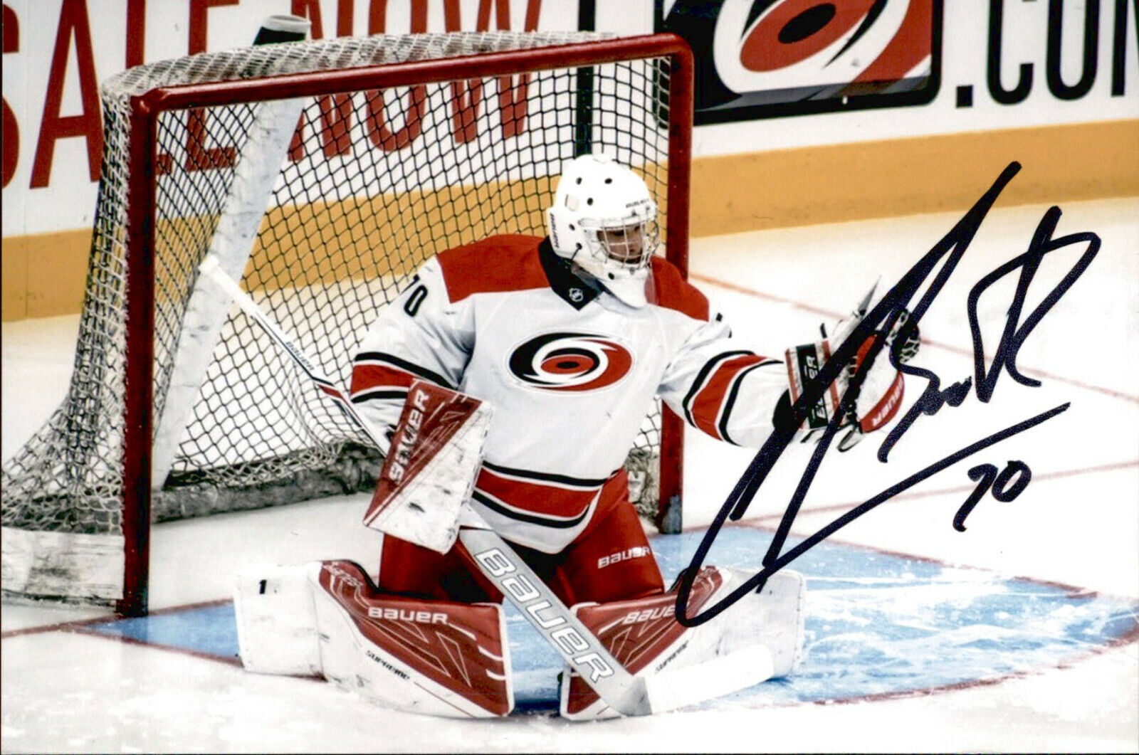 Callum Booth SIGNED autographed 4x6 Photo Poster painting CAROLINA HURRICANES #6