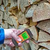 2Pin Wood Digital Moisture Meter W/ Backlit LCD Ygrometer for Wood Wall Firewall