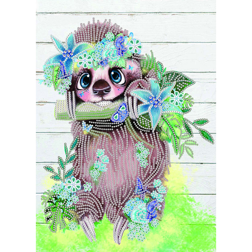 swarovski crystal sloth