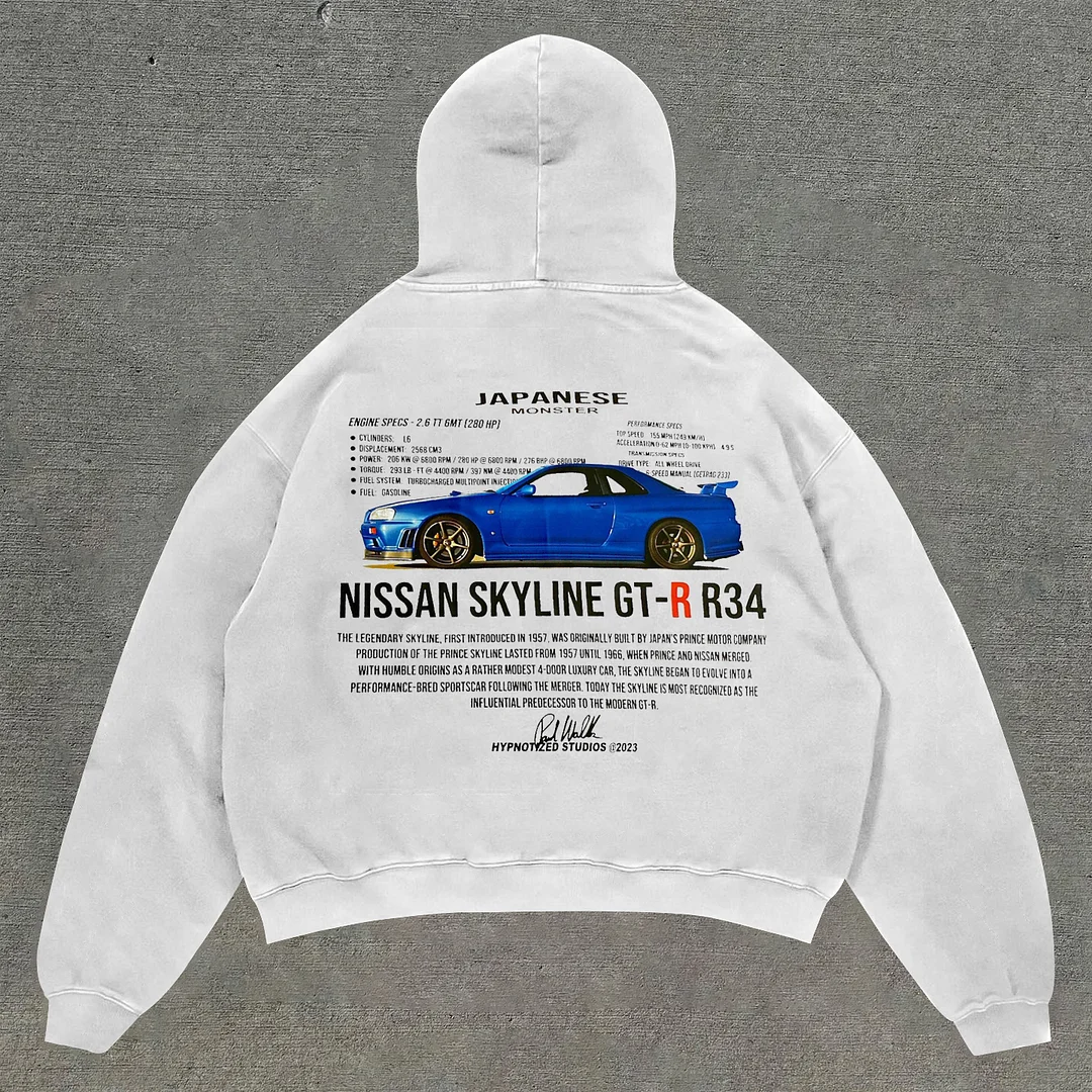 Stylish personalized printed pattern hoodie