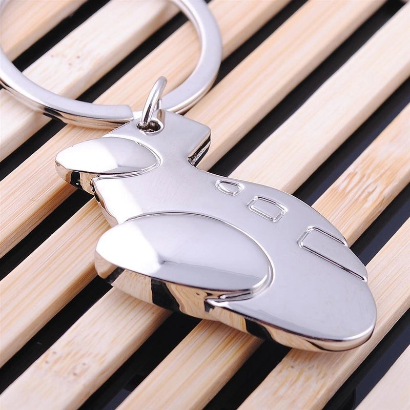 Elegant Minimalist Airplane Zinc Alloy Unisex Women’s Keychain