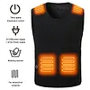 USB Heated Vest Electric Heated Jackets Waistcoat for Men and Women (4XL-8XL)