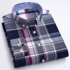 New style cotton anti-wrinkle casual stand collar long sleeve shirt