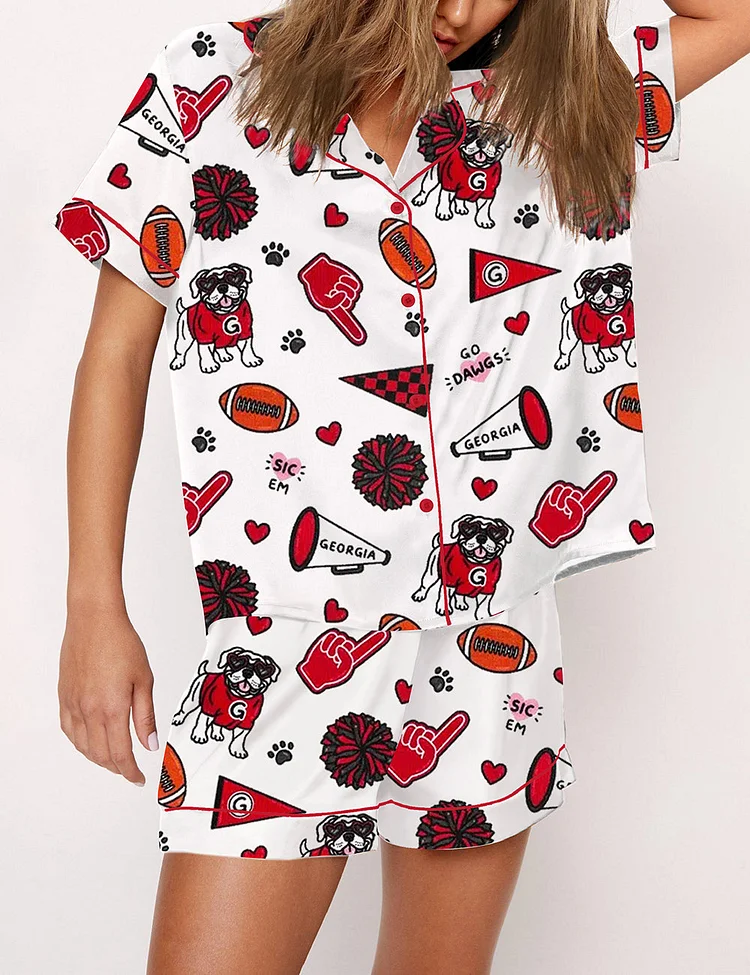 Women's Georgia Football Pajama Set
