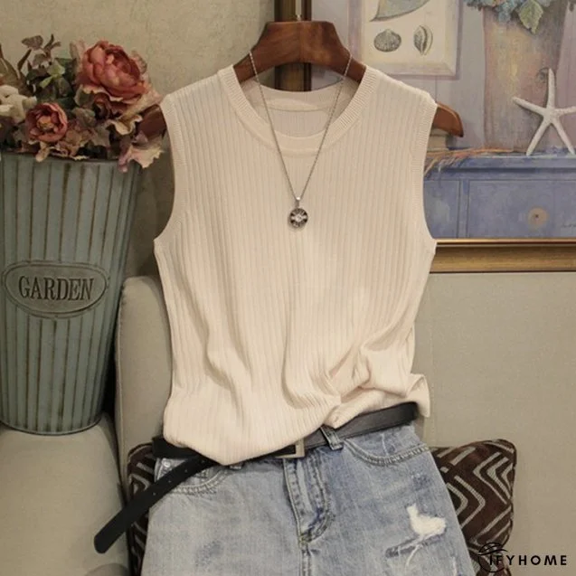 Chic Plain Tank Top | IFYHOME