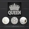 DIY Pearl Painting Crown for Home Wall Decor(25x25cm)