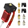 9x Assembled Extruder Hot End MK8 Nozzle for Ender 3 V2 3D Printer