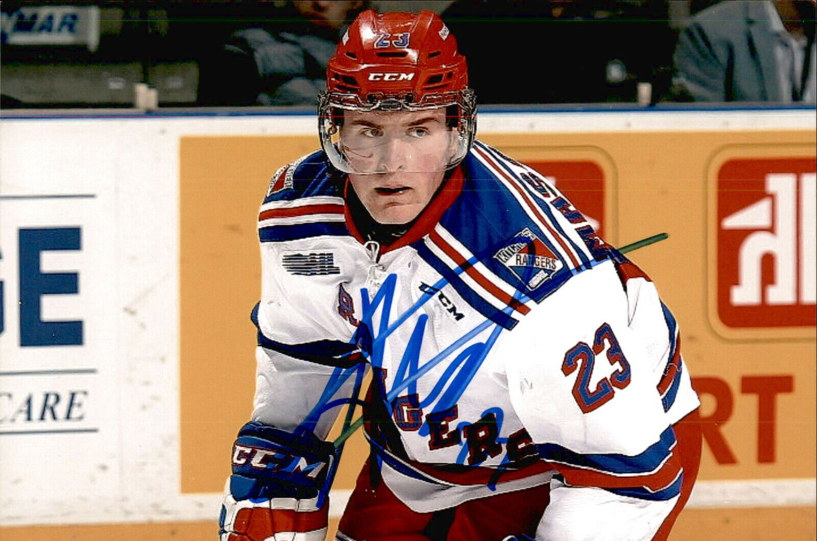 Adam Mascherin SIGNED autographed 4x6 Photo Poster painting KITCHENER RANGERS / DALLAS STARS #4