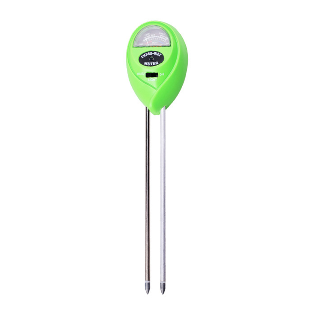 

3 in 1 Soil Water Moisture Light PH Meter Analyzer Detector (Light Green), 501 Original