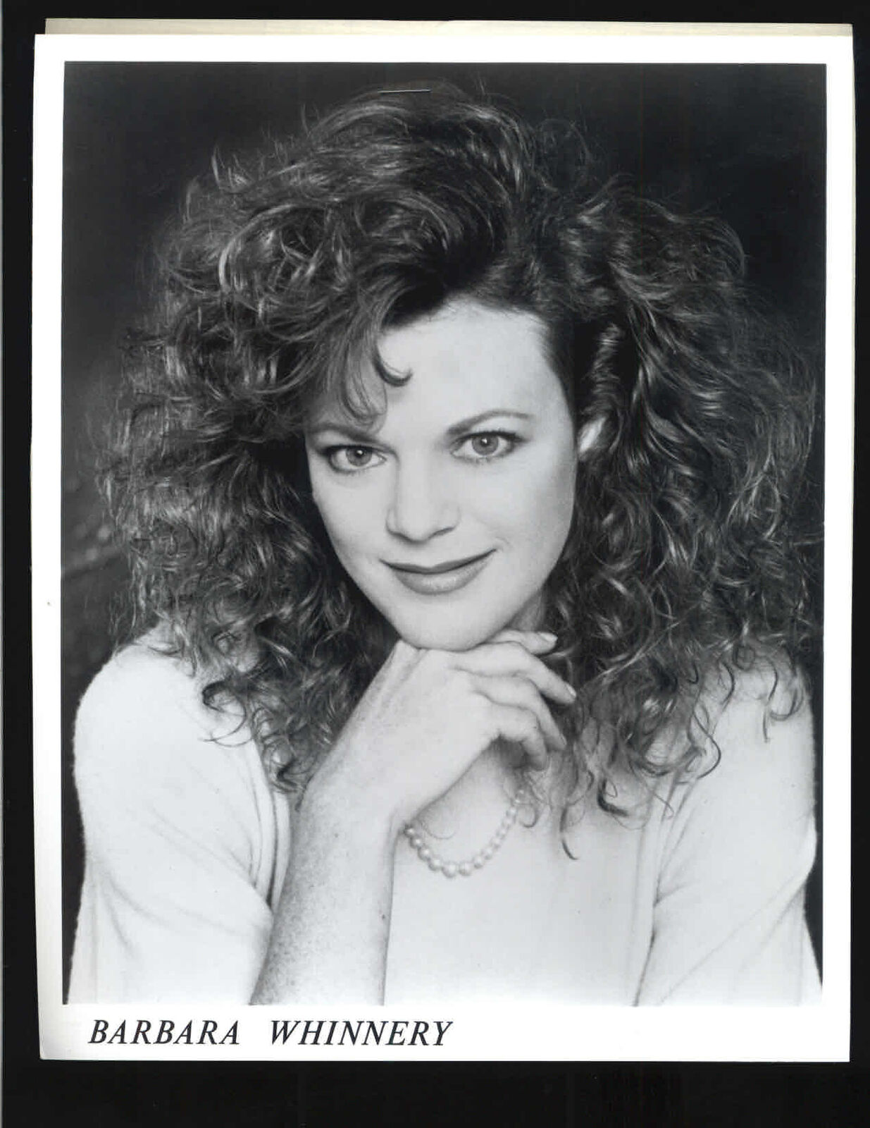 Barbara Whinnery - 8x10 Headshot Photo Poster painting w/ Resume - Days of our Lives