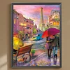 Diamond Painting-DIY Full Round Drill Romantic Paris Street