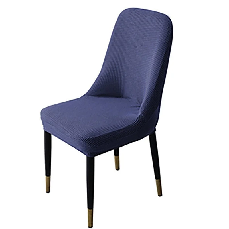 1/2/4/6pcs Polar Fleece High Back Chair Cover Stretch Washable Dining Chairs Covers Slipcover Office Chair Covers Christmas Home