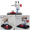 DIY Mini Bench Vise Aluminum Alloy Small Flat Pliers Wenwan Nutcracker Tool Olive Core Carving Drill Press