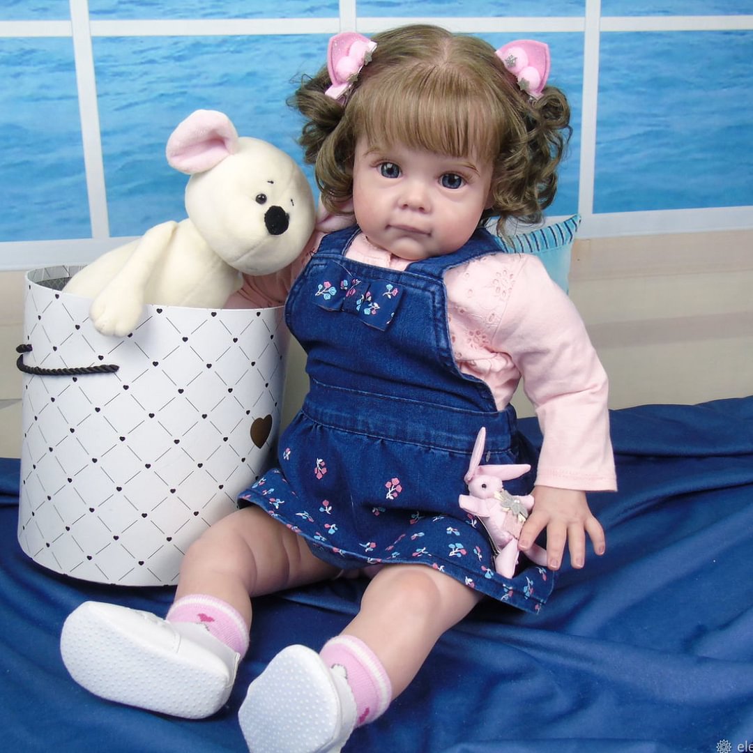 17'' Realistic And Lifelike Reborn Baby Cute Girl Doll Aaliyah