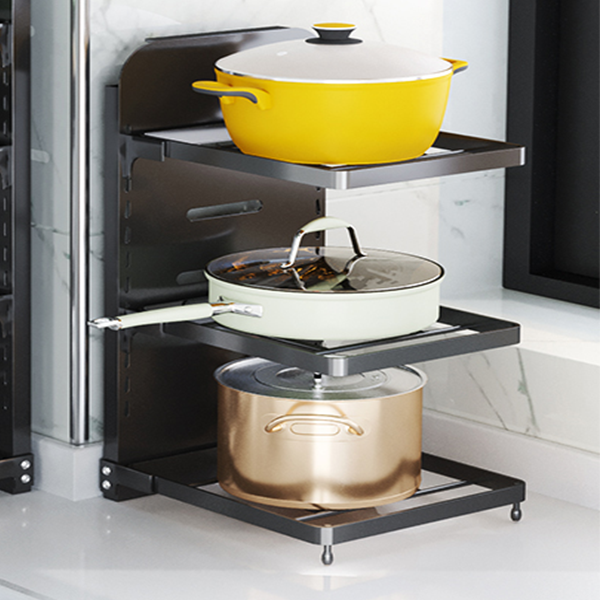 GLVEE Countertop Narrow Gap Corner Storage Rack