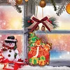 DIY Diamond Painting Christmas  Wooden Christmas Charms Decorations Santa Pendant Kits