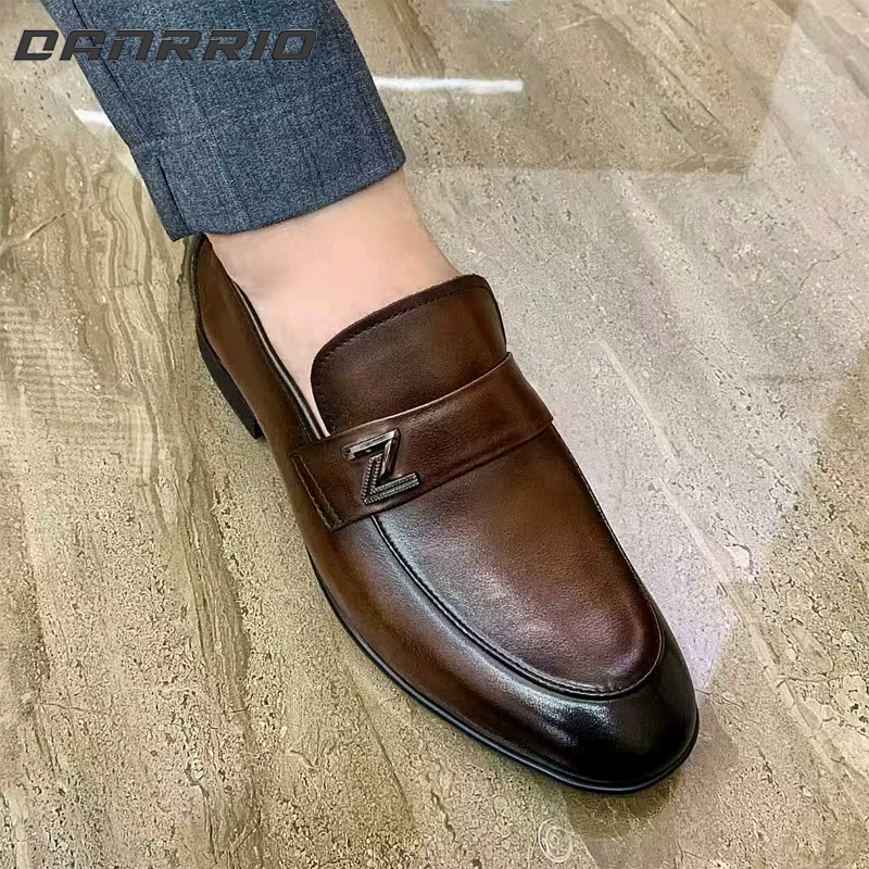 DANRRIO Classic British Style Dress Shoes | Soft Calfskin Loafers DANRRIO.COM DANRRIO