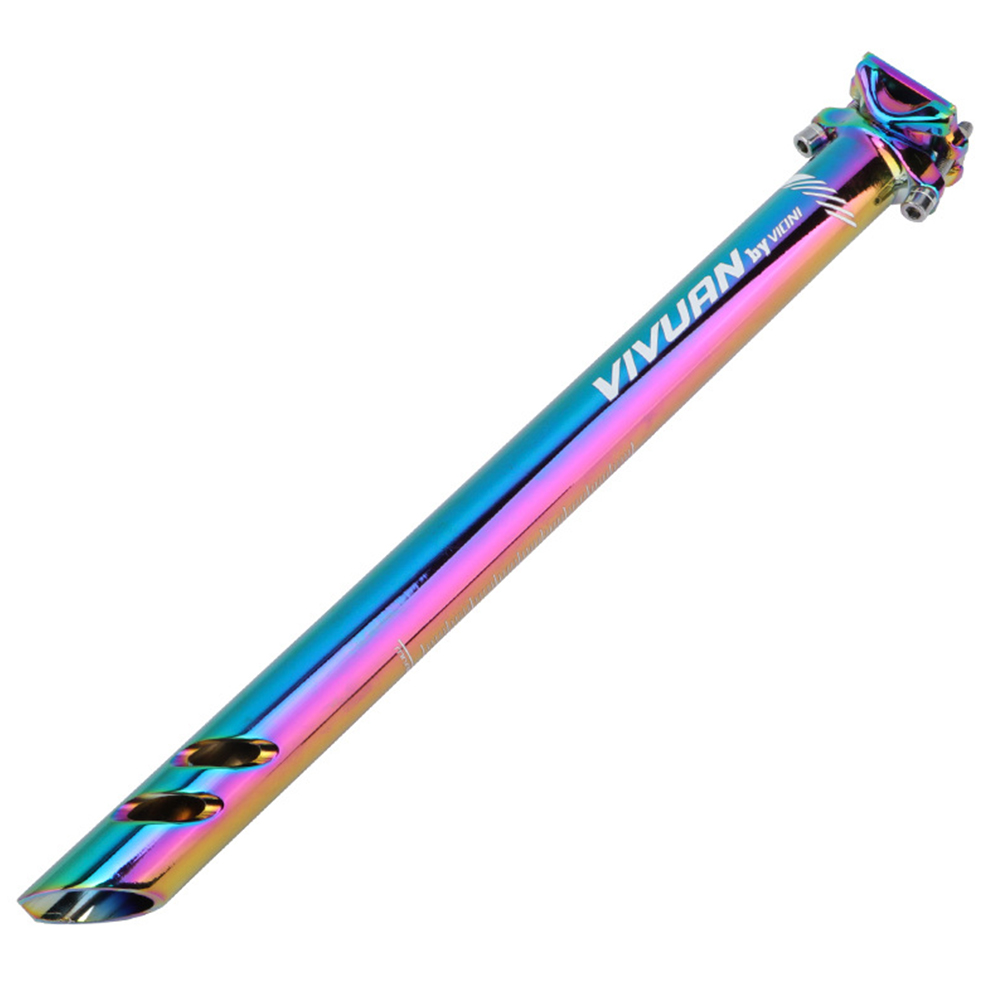 

Bicycle Seatpost 27.2/31.6mm Aluminum MTB Seat Tube Long Fixed Seat Post, 27.2*400mm, 501 Original