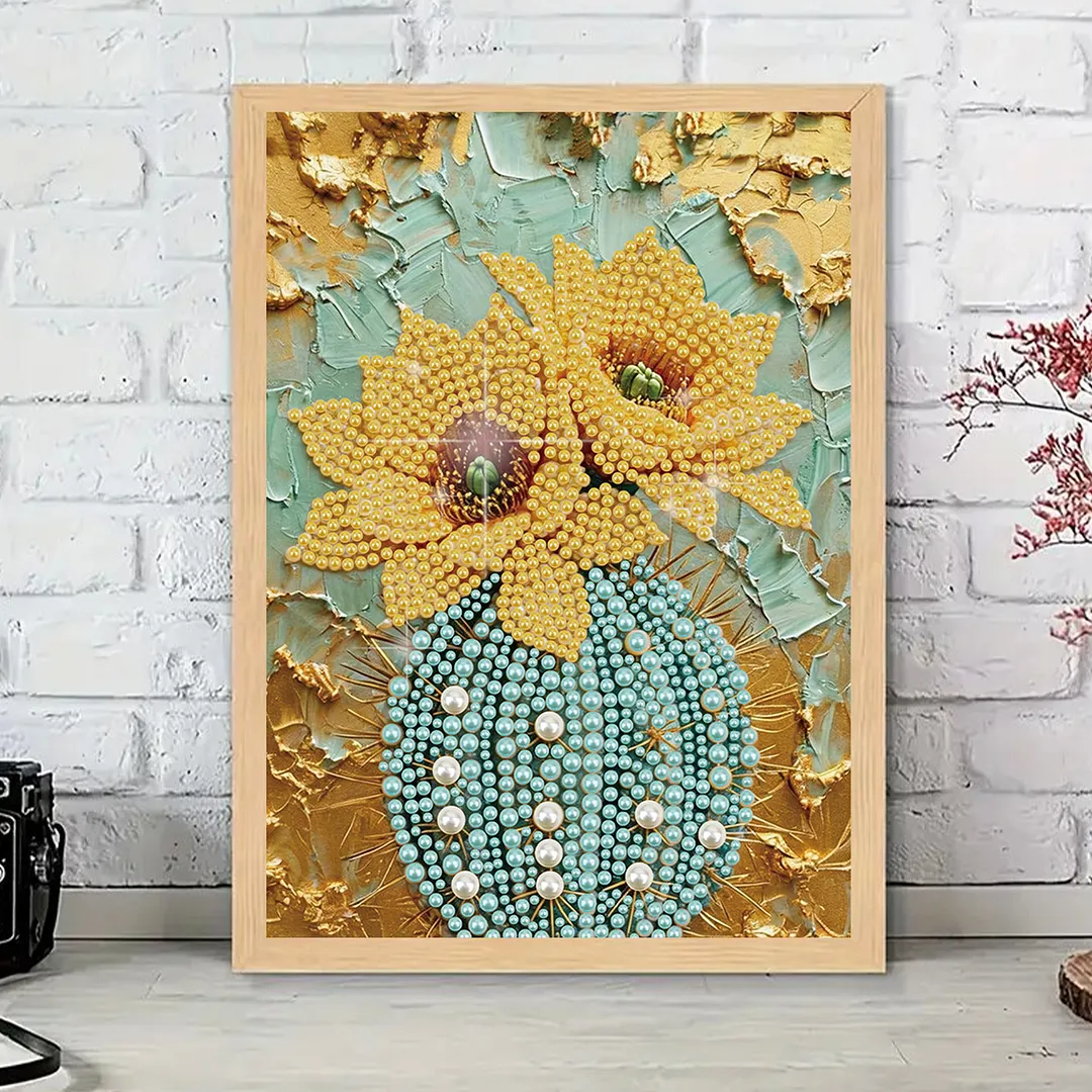 Diamond Painting - Partial Special Shaped Drill - Sunflowers(Canvas|30x40cm)