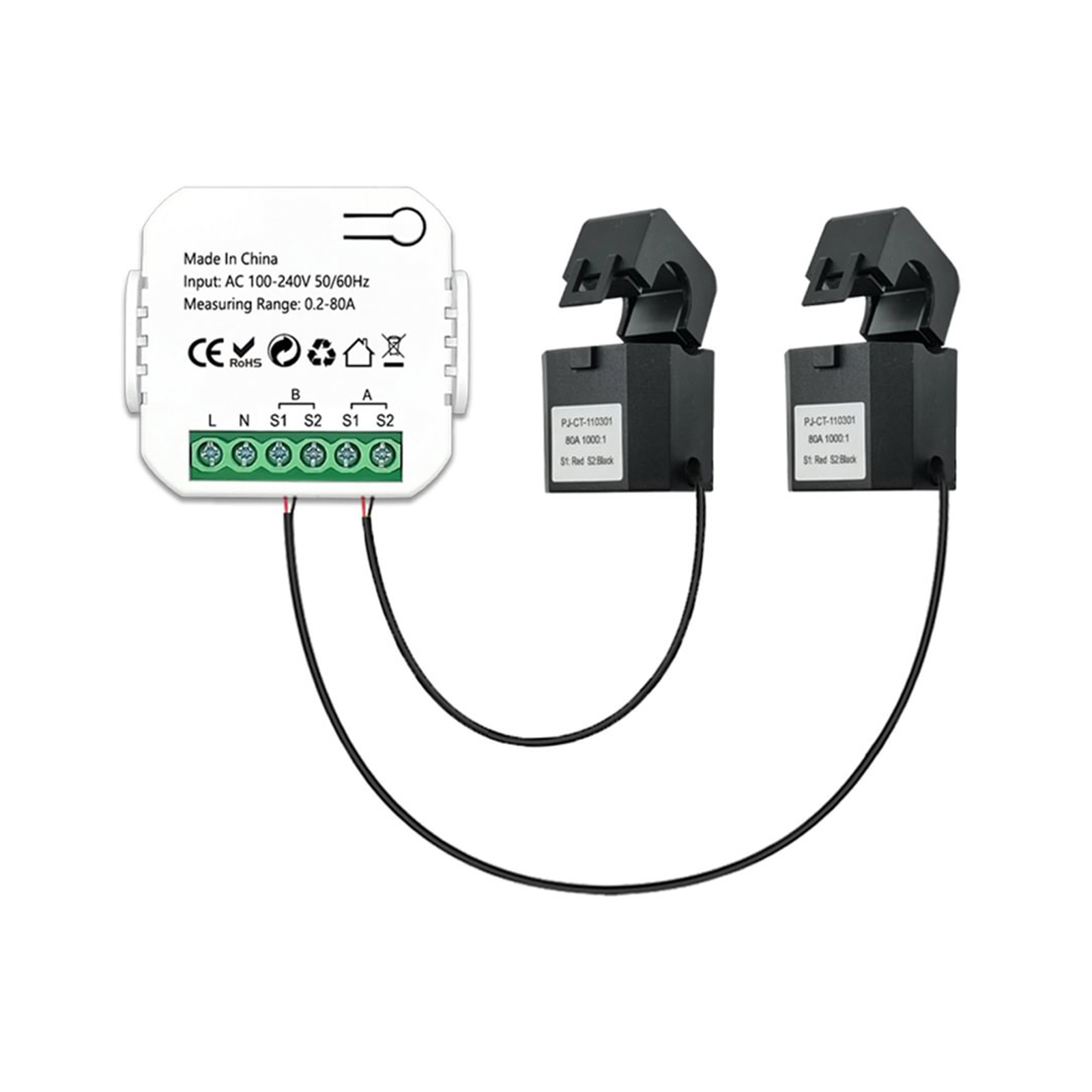 Wifi Intelligent Energy Meter 2CT